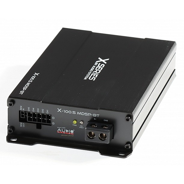 X-SERIE 5-kanaals versterker met 9-kanaals DSP en BT X-SERIE 5-kanaals versterker met 9-kanaals DSP en BT