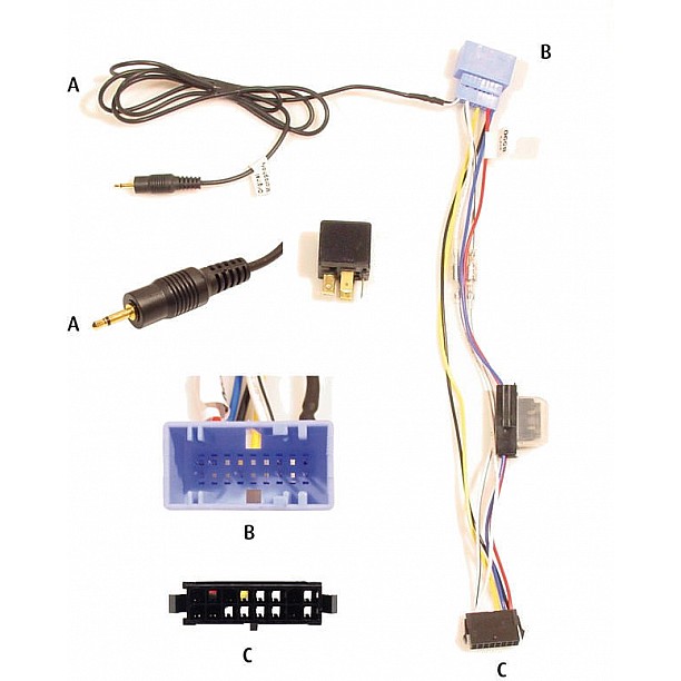 Mute interface met relais Diverse modellen Opel