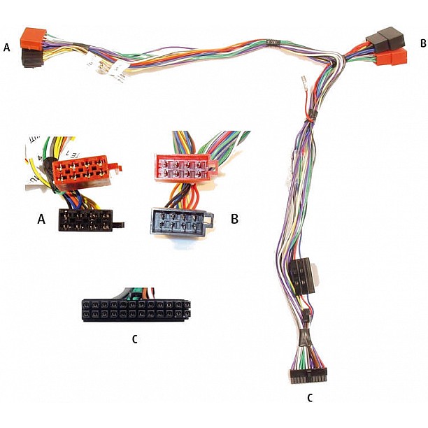 Audio2Car ISO met stroomvoorziening