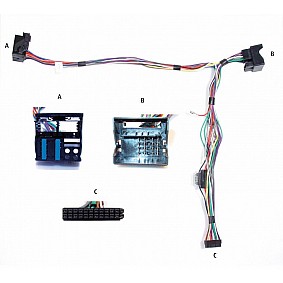 Audio2Car Delta Radio/ RNS Navi/VW MFD Navi Div. modellen Audi- Seat- Maserati- Volkswagen- Skoda