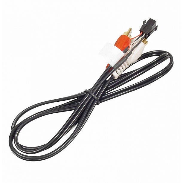 AUX Cable microfit 4 pin Female to 2 x RCA Male