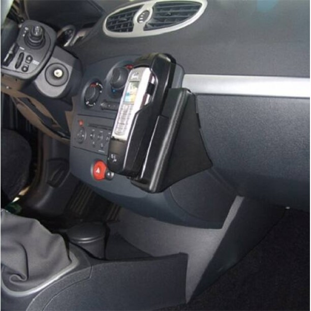 Houder - Kuda Renault Clio III 10/2005-2012 Kleur: Zwart Houder - Kuda Renault Clio III 10/2005-2012 Kleur: Zwart