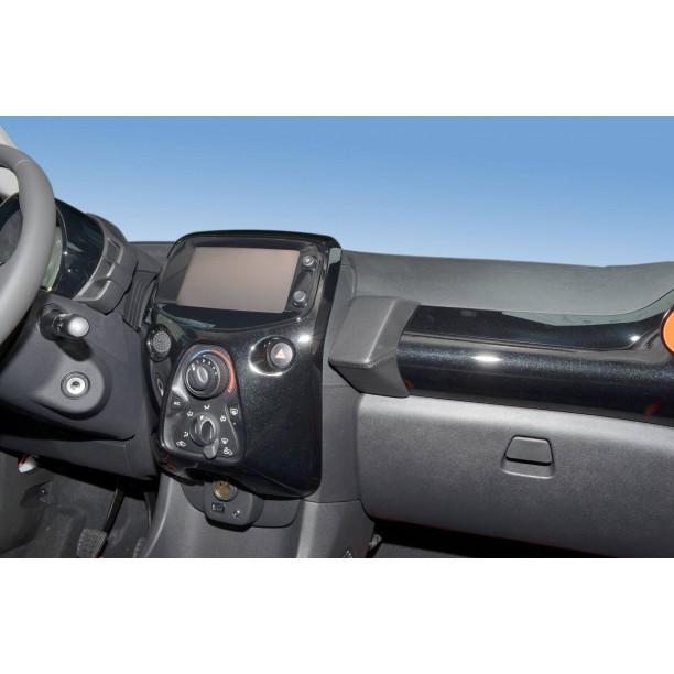 Houder - Kuda Citroën C1 - Peugeot 108 - Toyota Aygo 2014-2019 Kleur: Zwart Houder - Kuda Citroën C1 - Peugeot 108 - Toyota Aygo 2014-2019 Kleur: Zwart