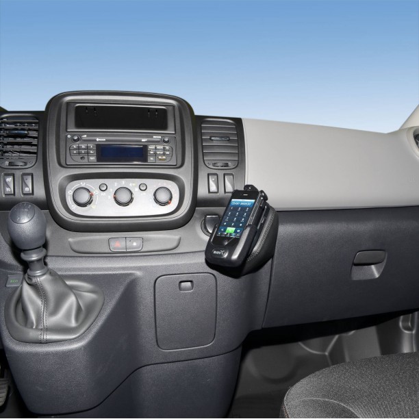 Houder - Kuda Opel Vivaro - Renault Trafic - Fiat Talento - Nissan NV300 2015-2019 Kleur: Zwart Houder - Kuda Opel Vivaro - Renault Trafic - Fiat Talento - Nissan NV300 2015-2019 Kleur: Zwart
