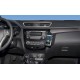 Houder - Kuda Nissan X-Trail / Qashqai 2014-2019 Kleur: Zwart