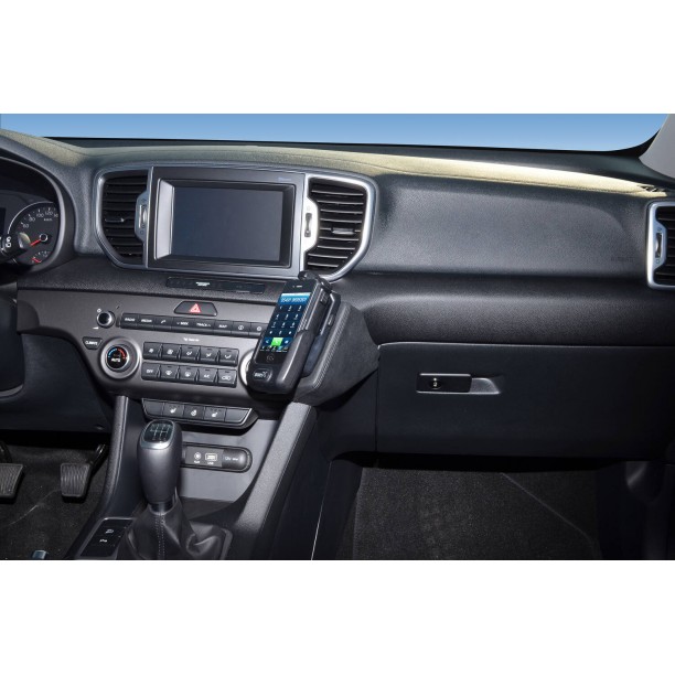 Houder - Kuda Kia Sportage MJ16 2016-2019 Kleur: Zwart