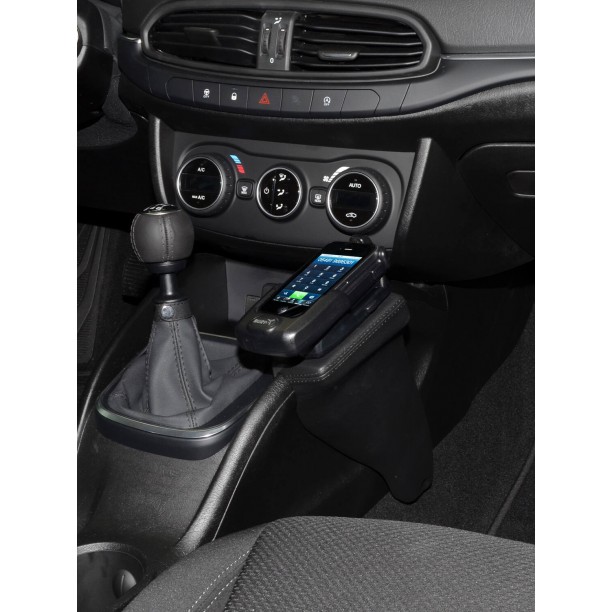 Houder - Kuda Fiat Tipo 2016-2019 Kleur: Zwart