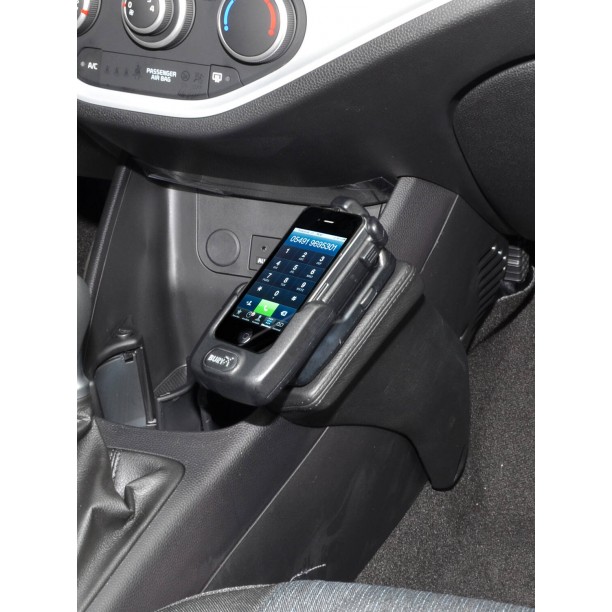 Houder - Kuda Kia Picanto 2011-2017 Kleur: Zwart