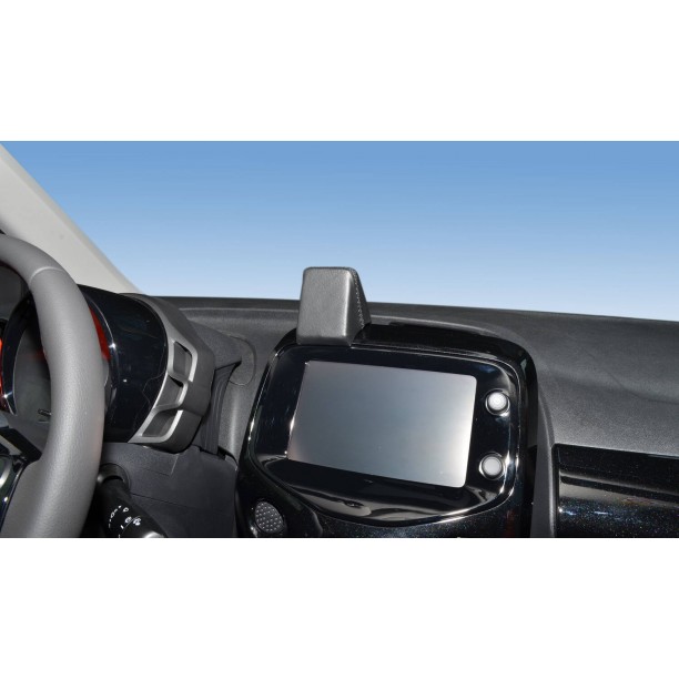 Houder - Kuda Citroën C1 - Peugeot 108 - Toyota Aygo 2014-2019 Kleur: Zwart