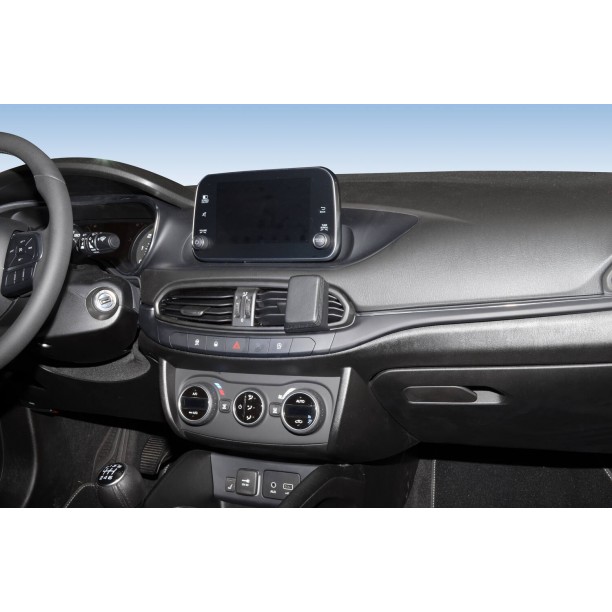 Houder - Kuda Fiat Tipo 2016-2019 Kleur: Zwart