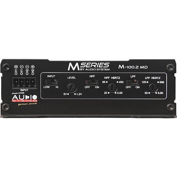 M-SERIES 2-Kanaals MICRO-digitale-versterker M-SERIES 2-Kanaals MICRO-digitale-versterker