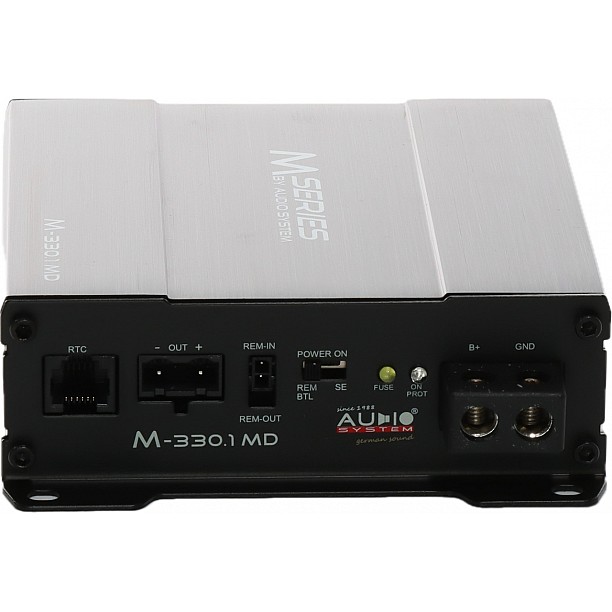M-SERIES 1-Kanaals MICRO-digitale-versterker M-SERIES 1-Kanaals MICRO-digitale-versterker