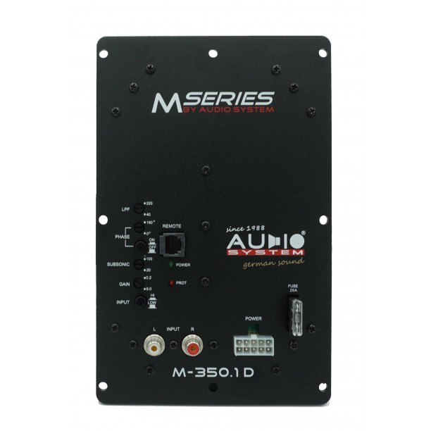 M-SERIE 1-Channel Digital Mono High Power Versterker M-SERIE 1-Channel Digital Mono High Power Versterker