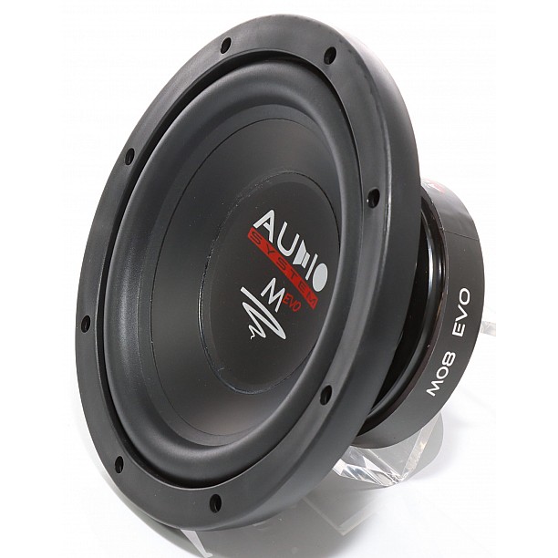 AUDIO SYSTEM M-SERIES 200 mm HIGH EFFICIENCY subwoofer AUDIO SYSTEM M-SERIES 200 mm HIGH EFFICIENCY subwoofer