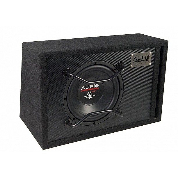 M-Serie EVO HIGH EFFICIENT Subwoofer 30 liter box met Carbon design 400/300 Watt