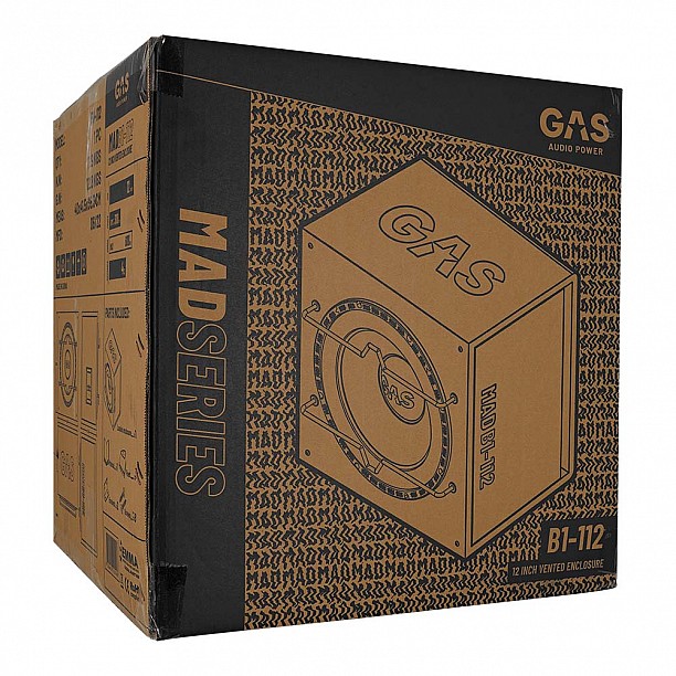 GAS MAD Level 1 Loaded enclosure 12 GAS MAD Level 1 Loaded enclosure 12