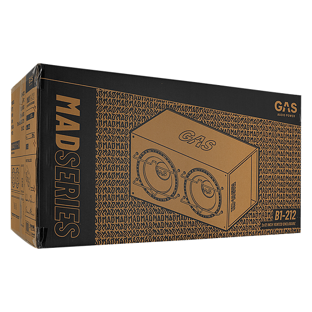 GAS MAD Level 1 Loaded enclosure 2x12 GAS MAD Level 1 Loaded enclosure 2x12