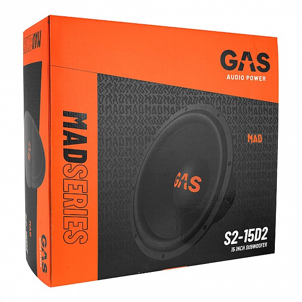 GAS MAD Level 2 Subwoofer 15