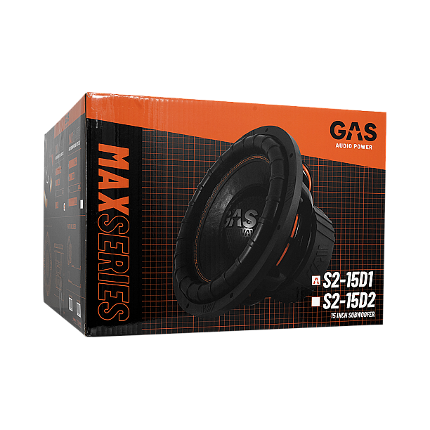 GAS MAX Level 2 Subwoofer 15