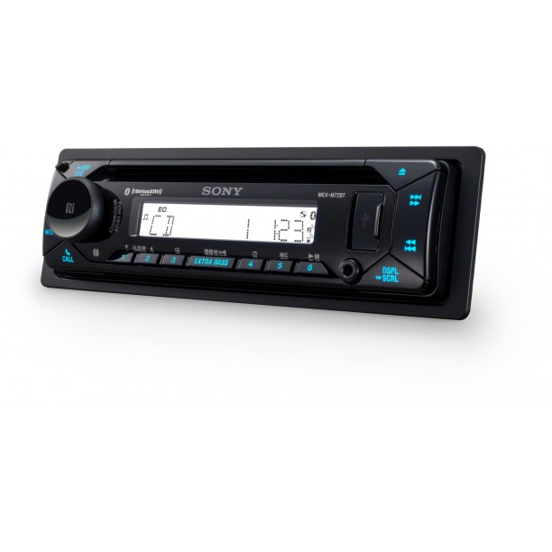 Sony MEX-M72BT - 1-DIN Marine radio  - Waterproof - Bluetooth - CD