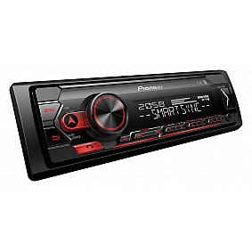 Pioneer MVH-320 1DIN USB/BT/+ rood