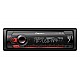 Pioneer MVH-420DAB Receiver 1DIN USB/BT/DAB+ rood