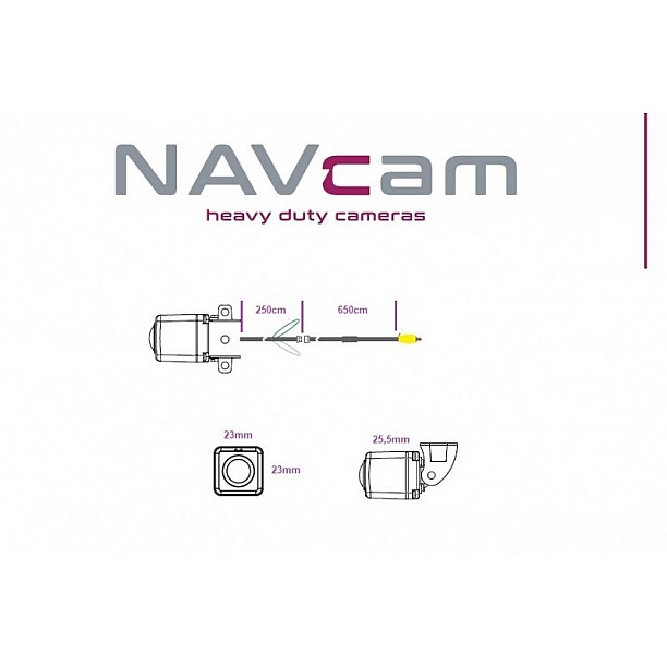 Heavy duty mini bracket HD camera; 1280*960; 150?; NTSC; IP69K; WDR Heavy duty mini bracket HD camera; 1280*960; 150?; NTSC; IP69K; WDR