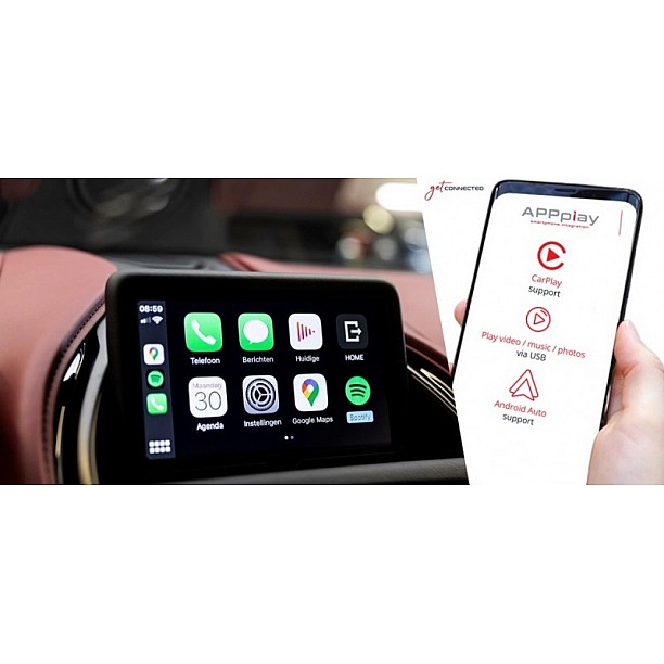 APPplay_CARplay & Android Auto set Aston Martin & Mercedes NTG5 (LVDS)