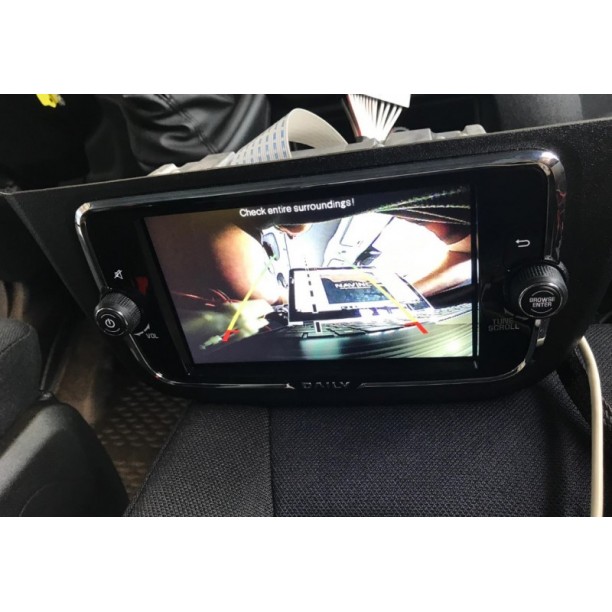 Multimedia video interface Iveco Daily 2019 Uconnect (7