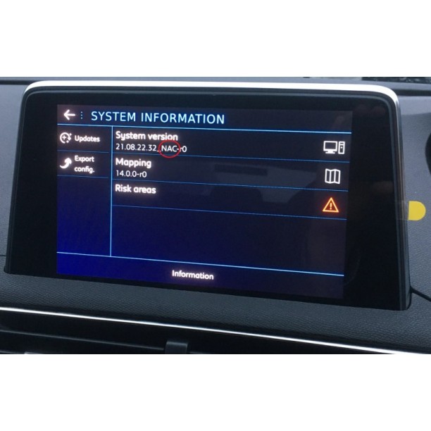 Camera Video interface PSA NAC & Opel NAVI 5.0