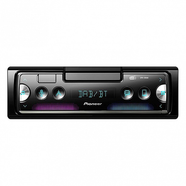 Pioneer SPH-20DAB 1 DIN radio met DAB+, Bluetooth, USB en Spotify