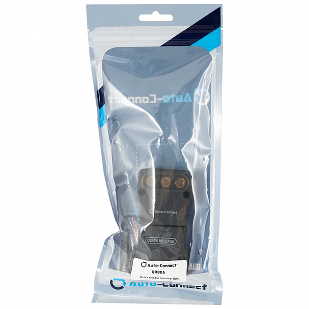 Quick release terminal, max 80A, tot 10mm2 kabel Quick release terminal, max 80A, tot 10mm2 kabel
