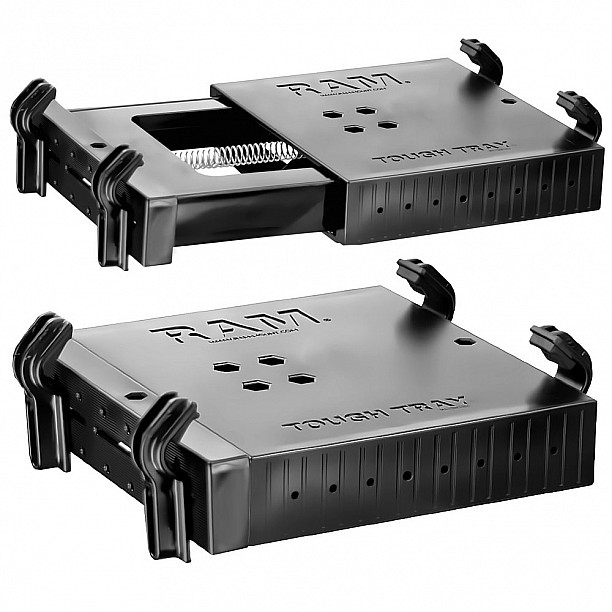 RAM® Krachtige-Tray™ Veerbelaste Laptop Tray RAM® Krachtige-Tray™ Veerbelaste Laptop Tray