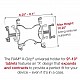 RAM® X-Grip® with RAM® Pod™ I Vehicle Mount for 9 RAM® X-Grip® with RAM® Pod™ I Vehicle Mount for 9