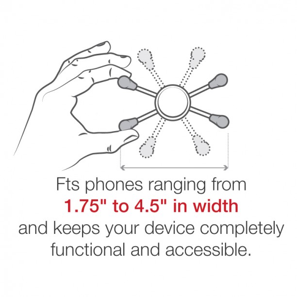 RAM Mounts houder - RAM® X-Grip® Large Phone Mount with Flex Adhesive Base