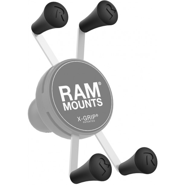 RAM® X-Grip® Rubber Cap 4-Pack Replacement