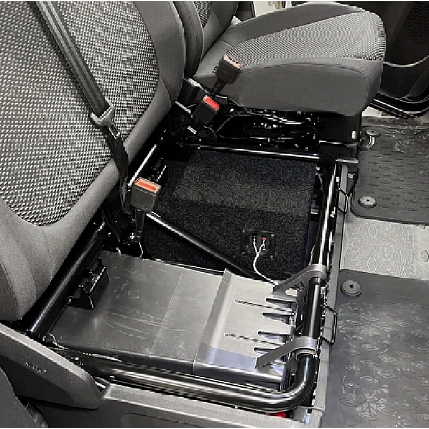 GAS Audio Power Pasklare subwoof set Volkswagen ID Buzz 3-zits GAS Audio Power Pasklare subwoof set Volkswagen ID Buzz 3-zits