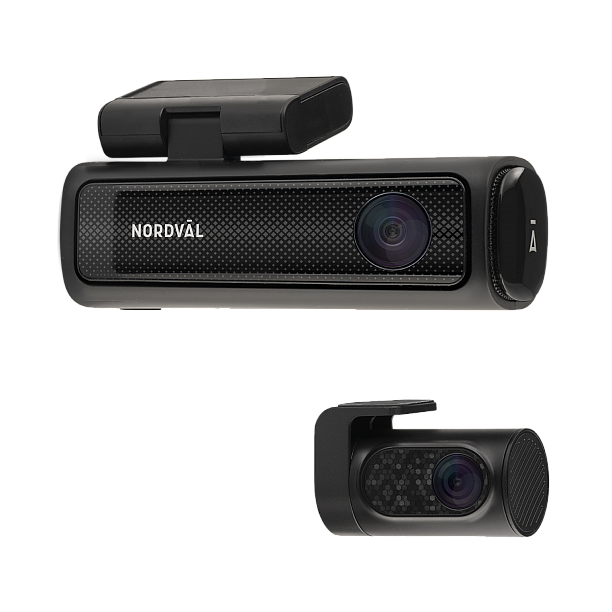 Nordväl DC202 2CH Dashcam 4K + GPS + Wi-Fi 256GB Nordväl DC202 2CH Dashcam 4K + GPS + Wi-Fi 256GB