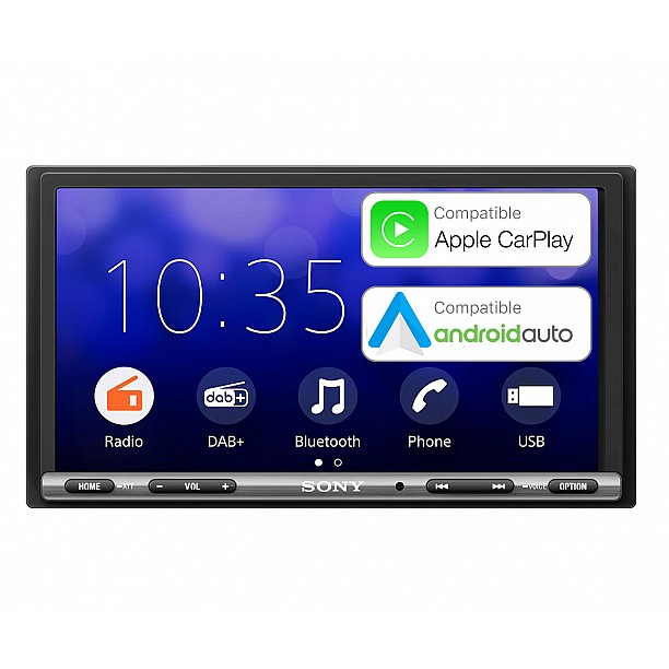 Sony XAV-AX3250  2-DIN Autoradio met scherm Multimedia DAB+ tuner, AppRadio