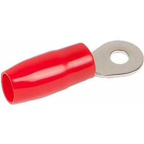 AUDIO SYSTEM 8mm Ring kabelschoen: 50mm², rood