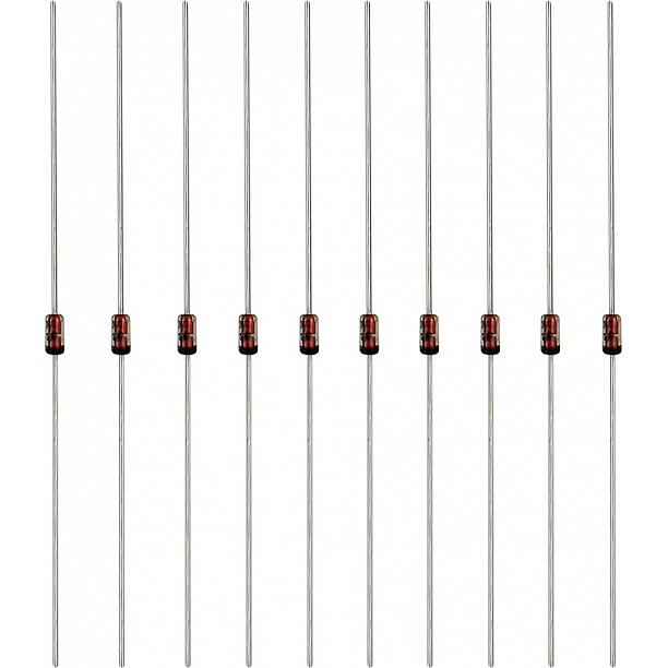 Sperrdiode BAT43  30V/0,2A/DO-35 10 Stuks