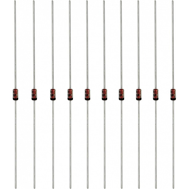 Sperrdiode BAT43  30V/0,2A/DO-35 10 Stuks