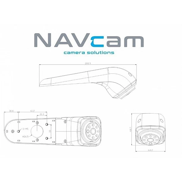 Camera Volkswagen Crafter / MAN TGE 2017> (NTSC)