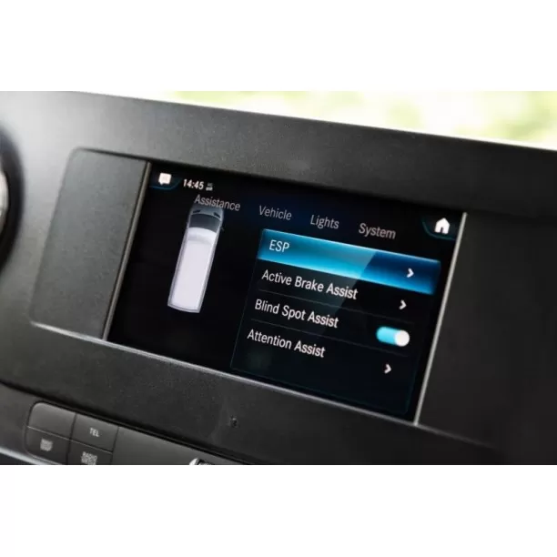 Voor & achter Camera interface Mercedes-Benz MBUX (7 Voor & achter Camera interface Mercedes-Benz MBUX (7