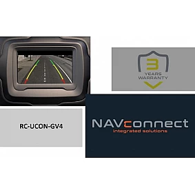 Rear & Front camera interface FCA Uconnect 7