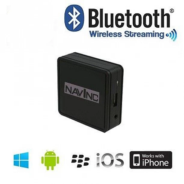 Bluetooth audio interface Peugeot/Citroen with 12-pins CD changer conn. (RD4 CAN-BUS)