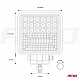 Werklamp AWL12 42 LED FLootlight & Spotlight 9-36V, afm.: 110x110mmm Angel Eyes