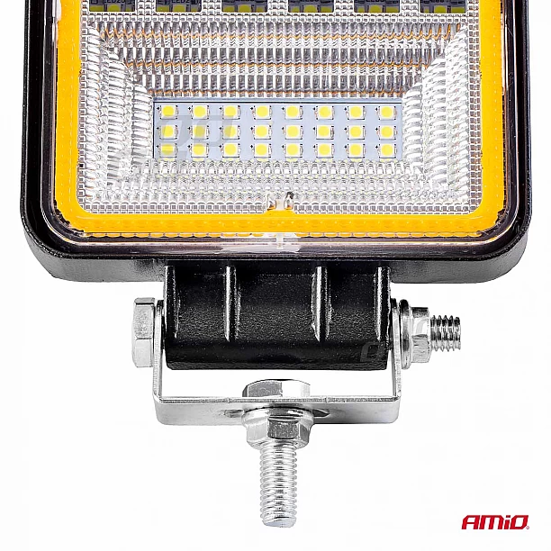 Werklamp AWL12 42 LED FLootlight & Spotlight 9-36V, afm.: 110x110mmm Angel Eyes