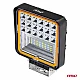 Werklamp AWL12 42 LED FLootlight & Spotlight 9-36V, afm.: 110x110mmm Angel Eyes
