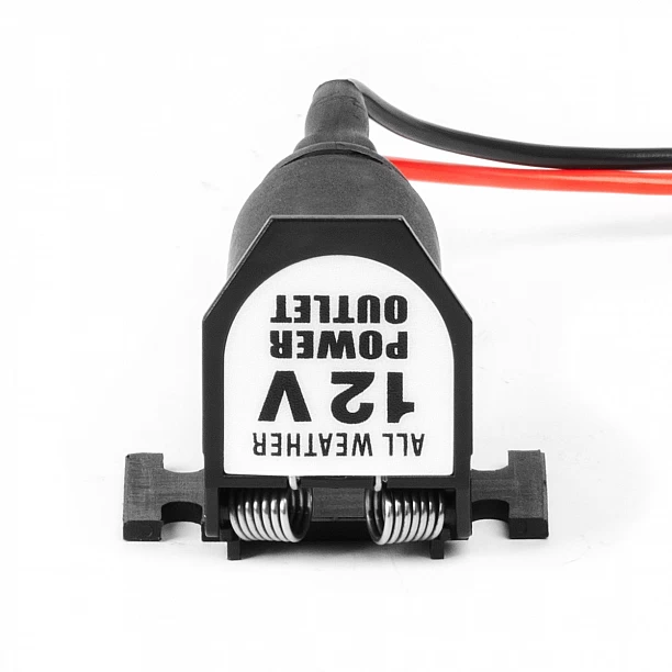 Sigaretten aansteker stekker doos 12 / 24V, met klep